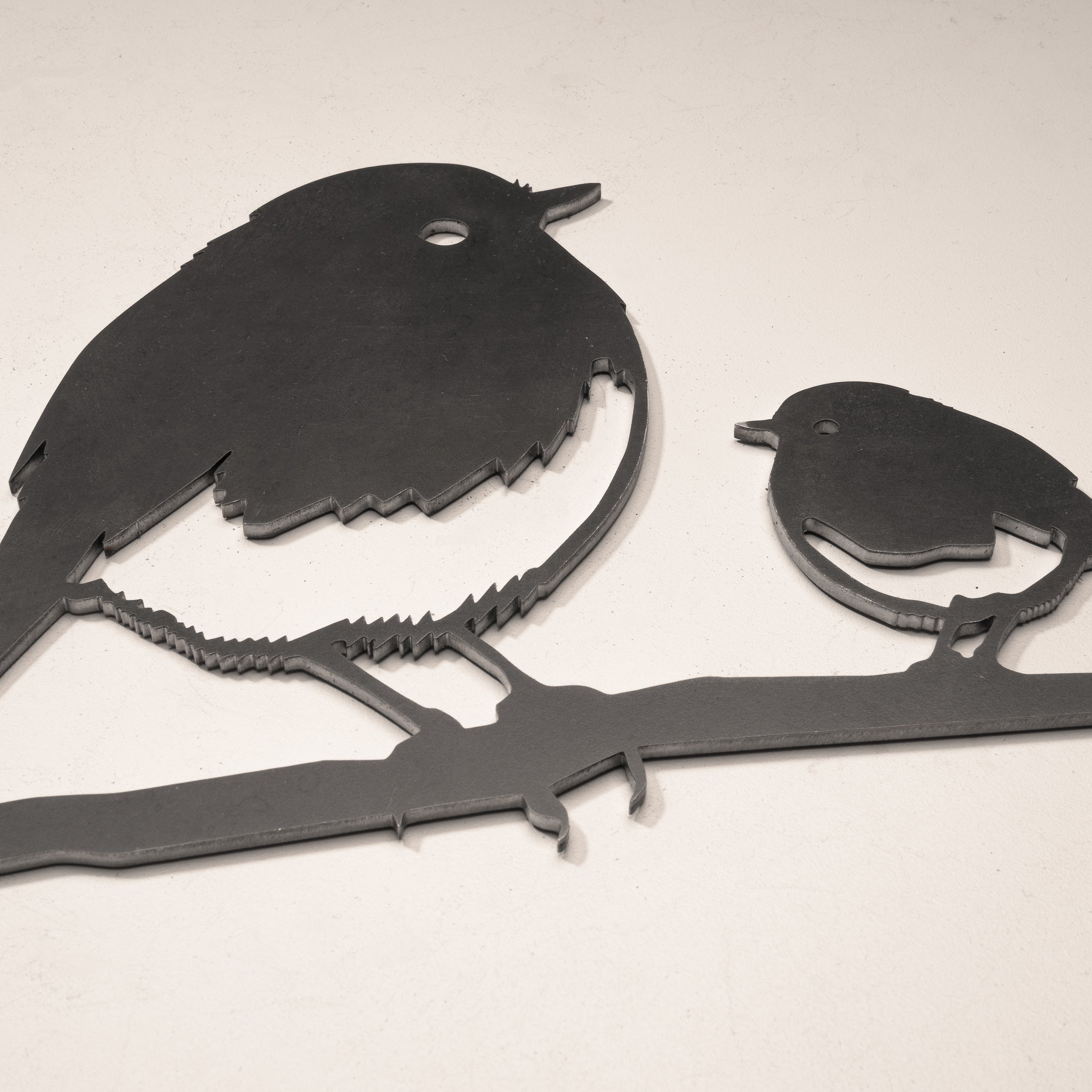 Le Rouge-Gorge Et Son Oisillon