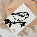 Lot de 4 cartes de vœux Metalbird