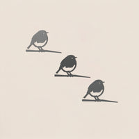 Lot de trois bébés oiseaux uniques