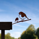 Le Rouge-Gorge Et Son Oisillon